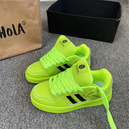 Damen Sneaker Sportlich Atmungsaktiv Mit Gepolsterter Laufsohle