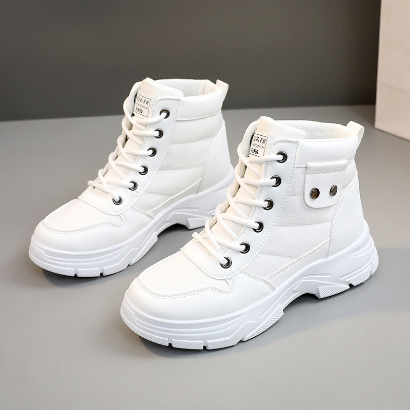 Damen Sneaker High-Top Sportlich Komfortabel Modisch