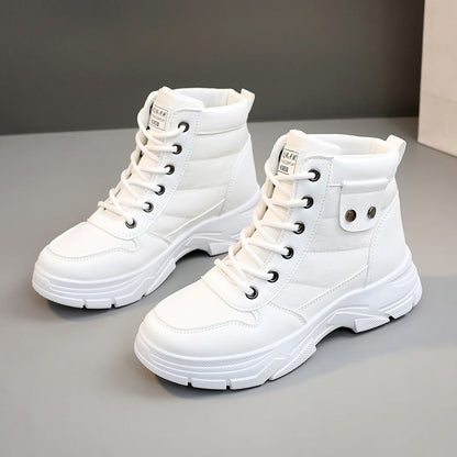 Damen Sneaker High-Top Sportlich Komfortabel Modisch