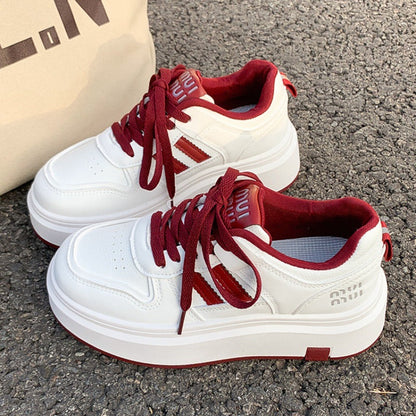 Damen Sneaker Chunky Komfort Atmungsaktiv Sportlich