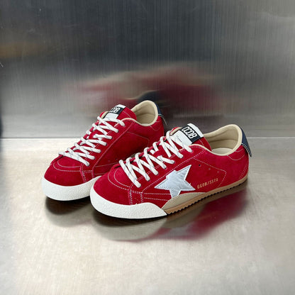 Damen Sneaker Veloursleder Bequem Reflektierend - BerlinGlamour