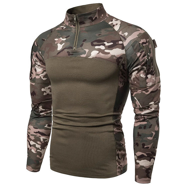 Herren Camouflage Pullover Funktionsweise Modern