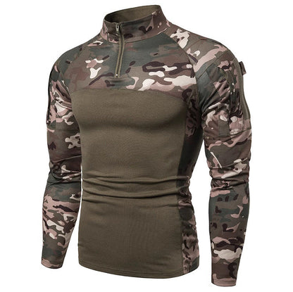 Herren Camouflage Pullover Funktionsweise Modern