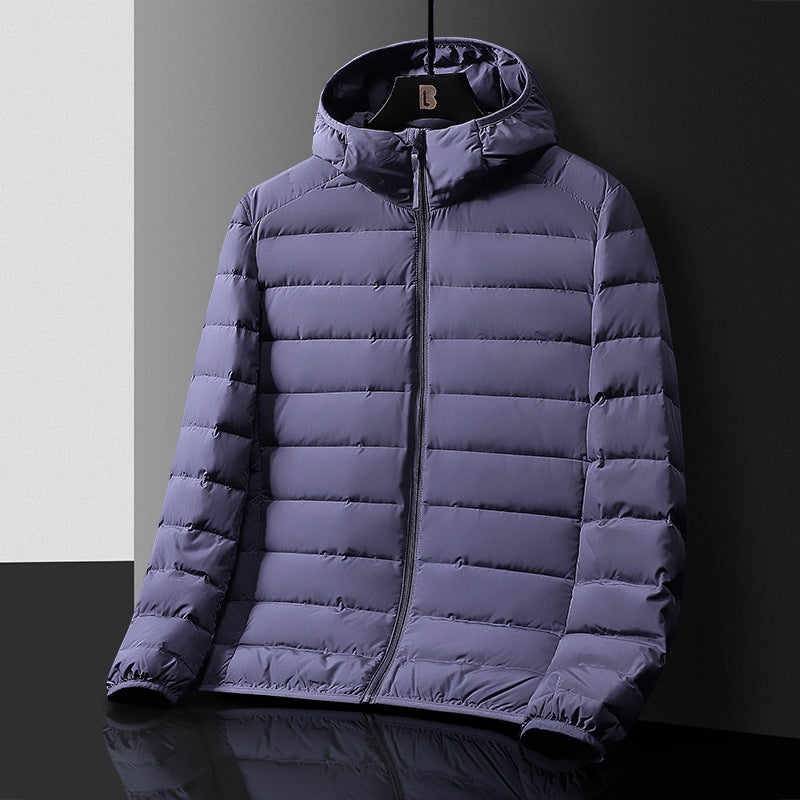 Isolierte Herren Steppjacke Leicht Warm