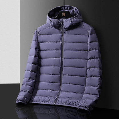 Isolierte Herren Steppjacke Leicht Warm