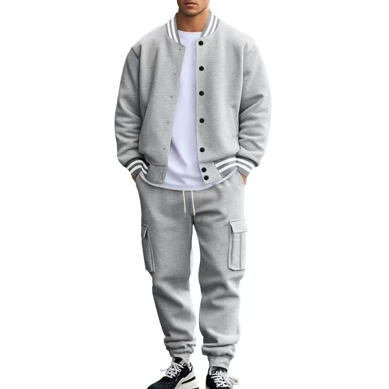 Bequemes Herren Sweater Jogginghose Set Stilvoll Modern