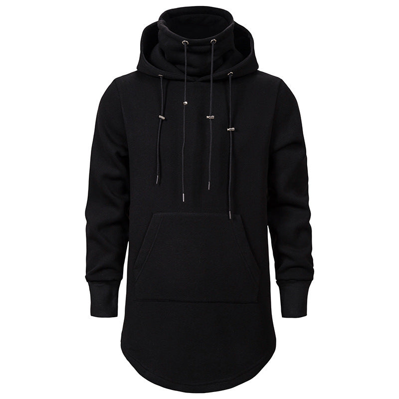 Herren Hoodie Modern Asymmetrisch Kängurutasche