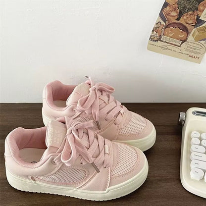 Damen Sneaker Urban Style Atmungsaktiv Bequem