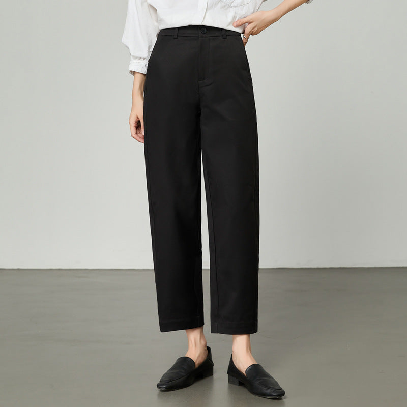 Damen Stoffhose Gerippt Culotte Bequem