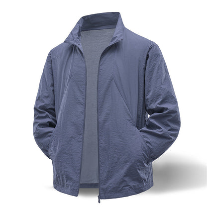 Herren Windjacke Reflektierend Leicht Wasserdicht