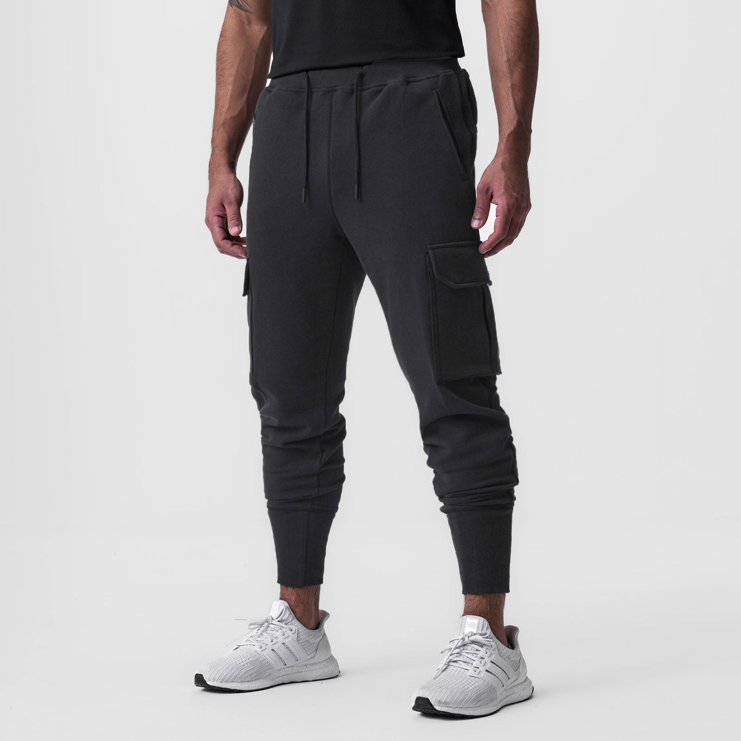 Herren Cargo-Jogginghose Elastisch Mit Taschen Sportlich - BerlinGlamour