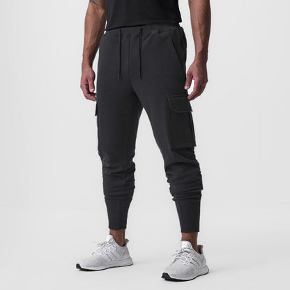 Herren Cargo-Jogginghose Elastisch Mit Taschen Sportlich - BerlinGlamour