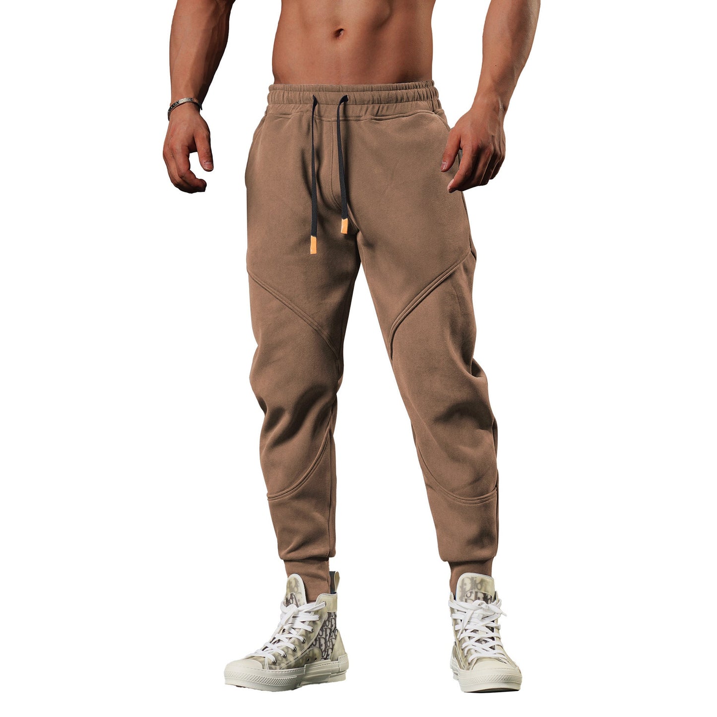Herren Sweatpants Bequem Modern mit Taschen