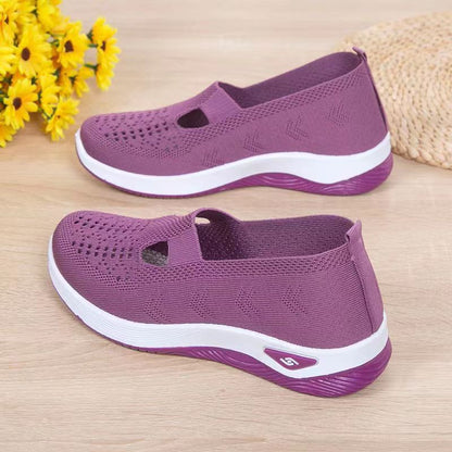 Damen Sneaker Slip-On atmungsaktiv flexibel