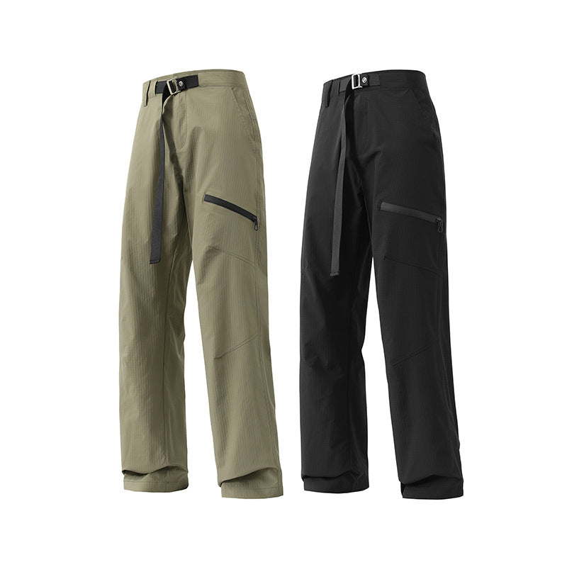 Herren Freizeithose mit Reißverschlusstaschen Sportlich Modern