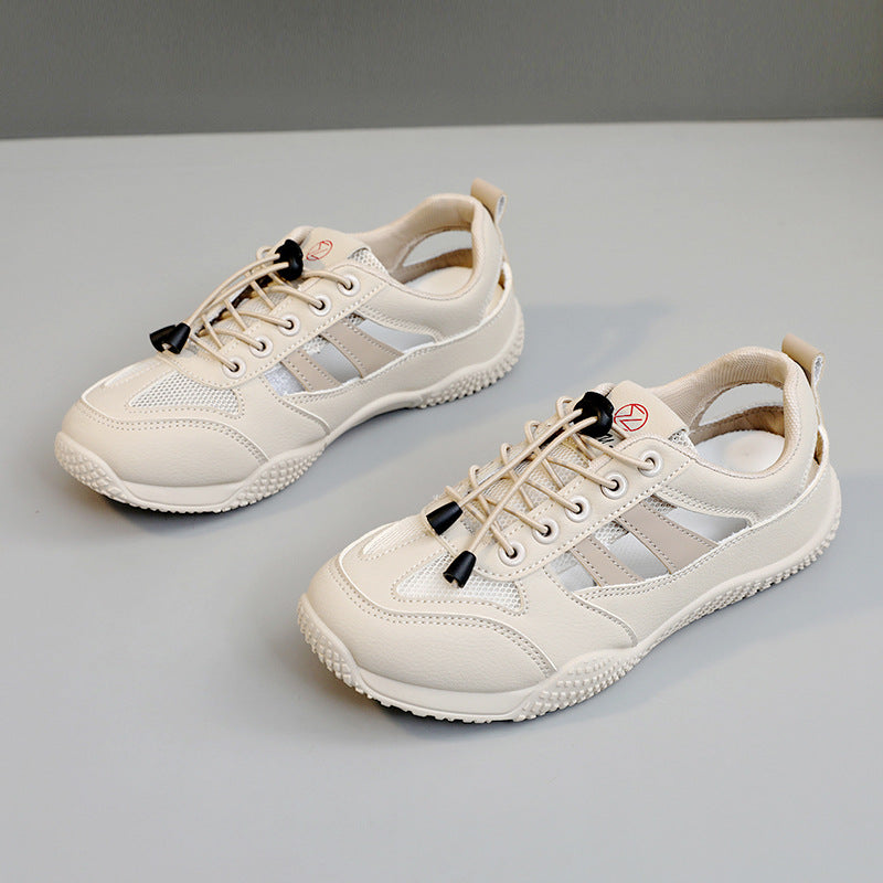 Damen Freizeitschuhe atmungsaktiv mit elastischem Schnürsystem