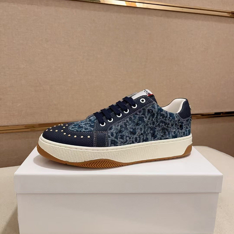 Damen Sneaker Geometrisch Modisch Trendy