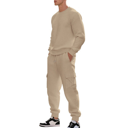 Herren Sport Set Sweatshirt und Cargo Hose Freizeit