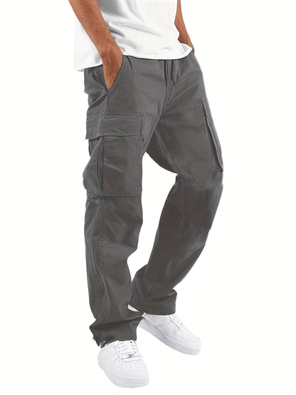 Herren Cargo-Hose Bequem Multifunktional Taschen