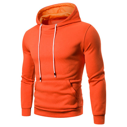 Herren Kapuzenpullover Soft Baumwolle Kängurutasche Modern
