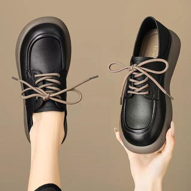Damen Schnürschuhe Bequem mit gepolsterter Sohle Stilvoll