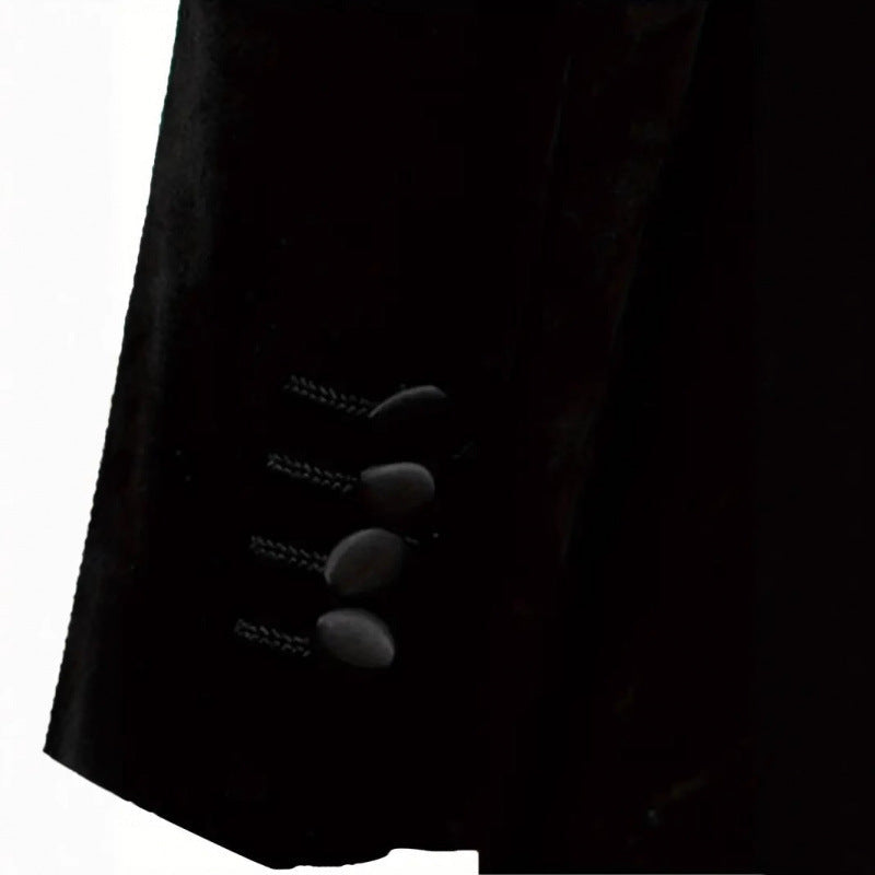 Herren Smokingjacke Elegant Schwarze Abendgarderobe