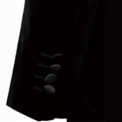 Herren Smokingjacke Elegant Schwarze Abendgarderobe
