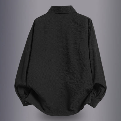 Herren Hemdbluse Lässig Mit Taschen Modern