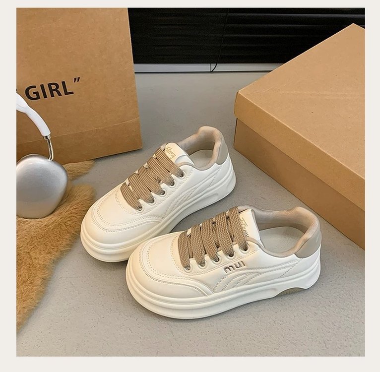Damen Sneaker Plateau Schuhe Komfortabel Sportlich