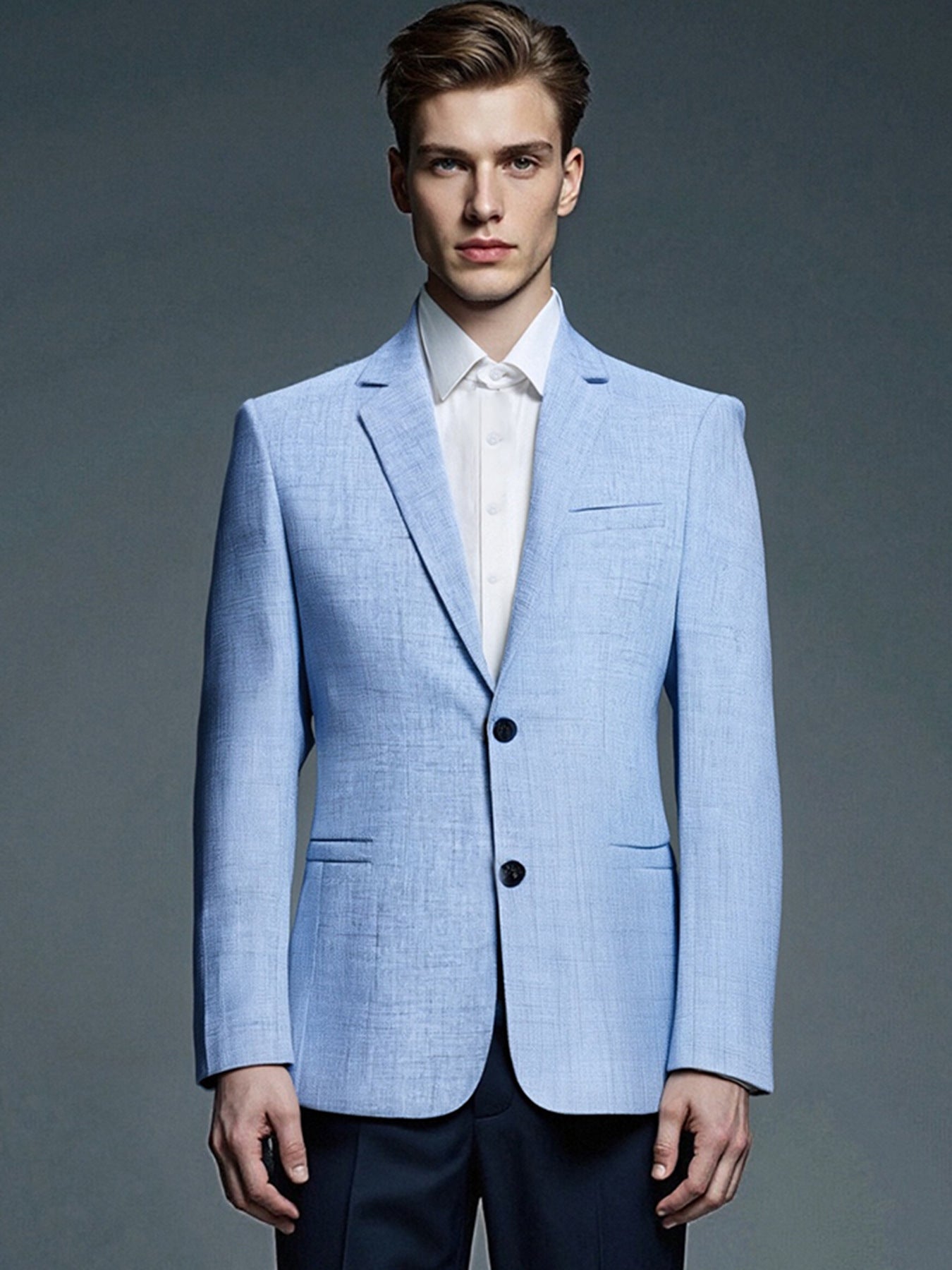 Eleganter Herren Anzug Slim Fit Modern