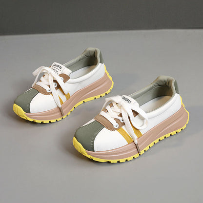 Damen Sneaker Sportlich Reflektierend Laufsohle Dämpfung