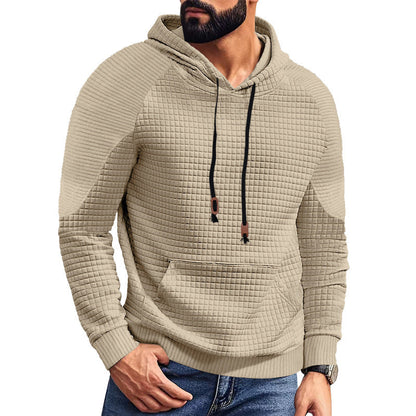 Herren Kapuzenpullover Modern Berlin Style Grau
