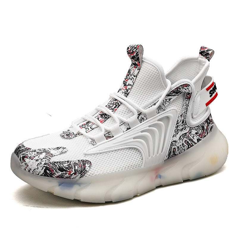 Damen Sneaker Sportlich Leicht High-Top