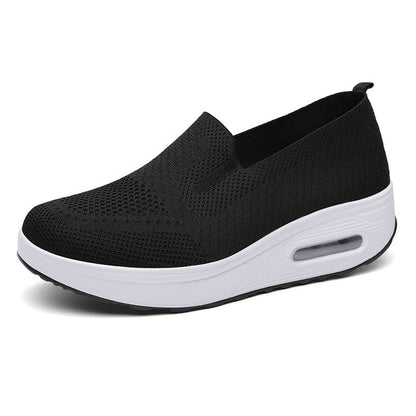 Damen Sneaker Comfort Slip-On atmungsaktiv