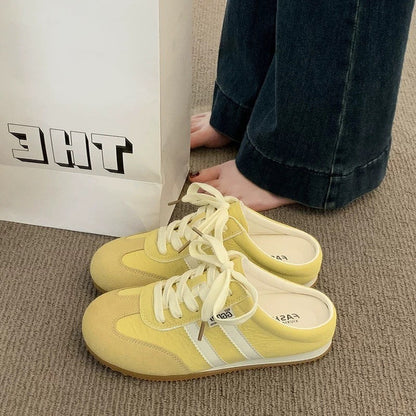 Damen Sport Slipper Atmungsaktiv Bequem Laufsohlen