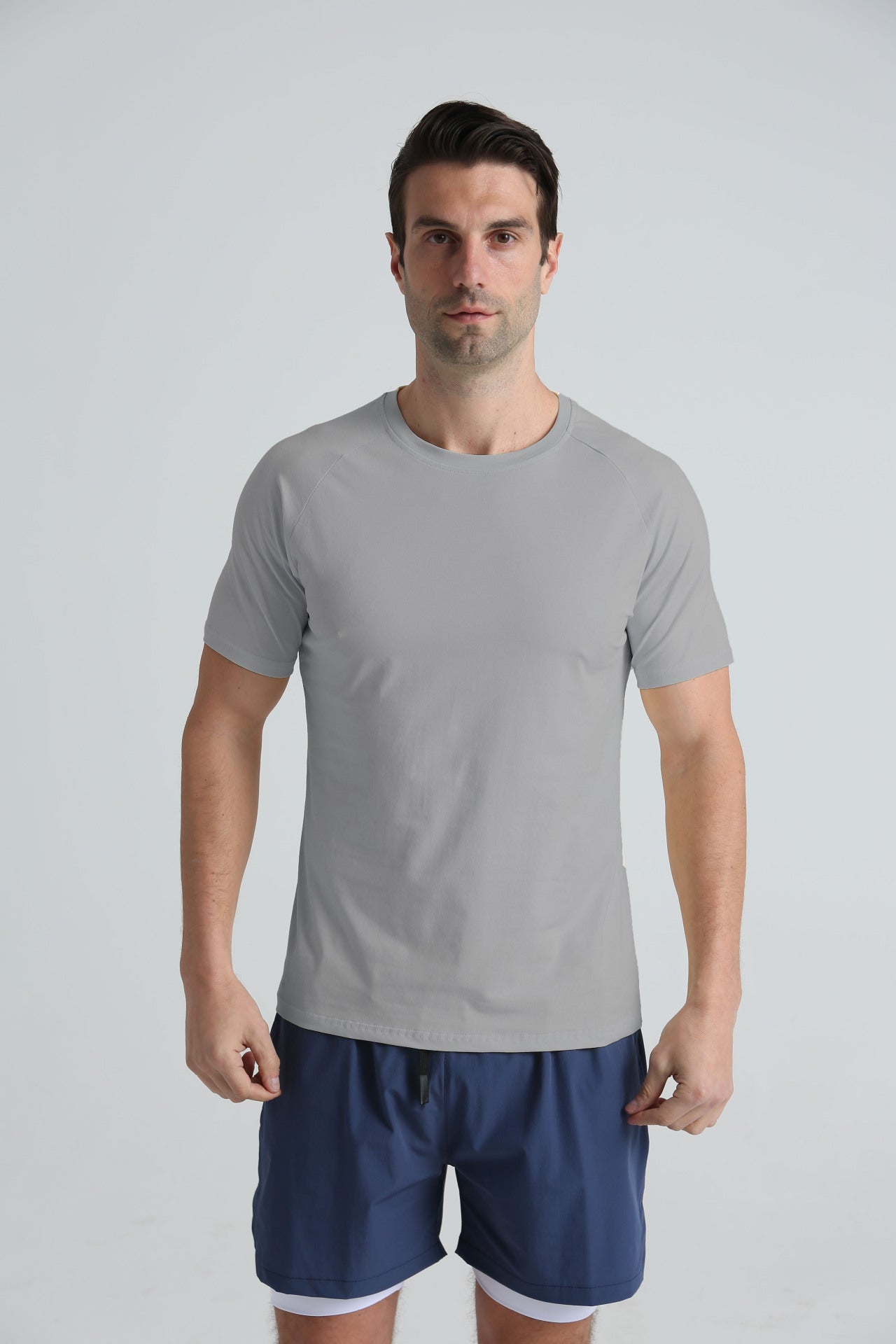 Leichtes Funktionsshirt Herren Elastisch Sportlich