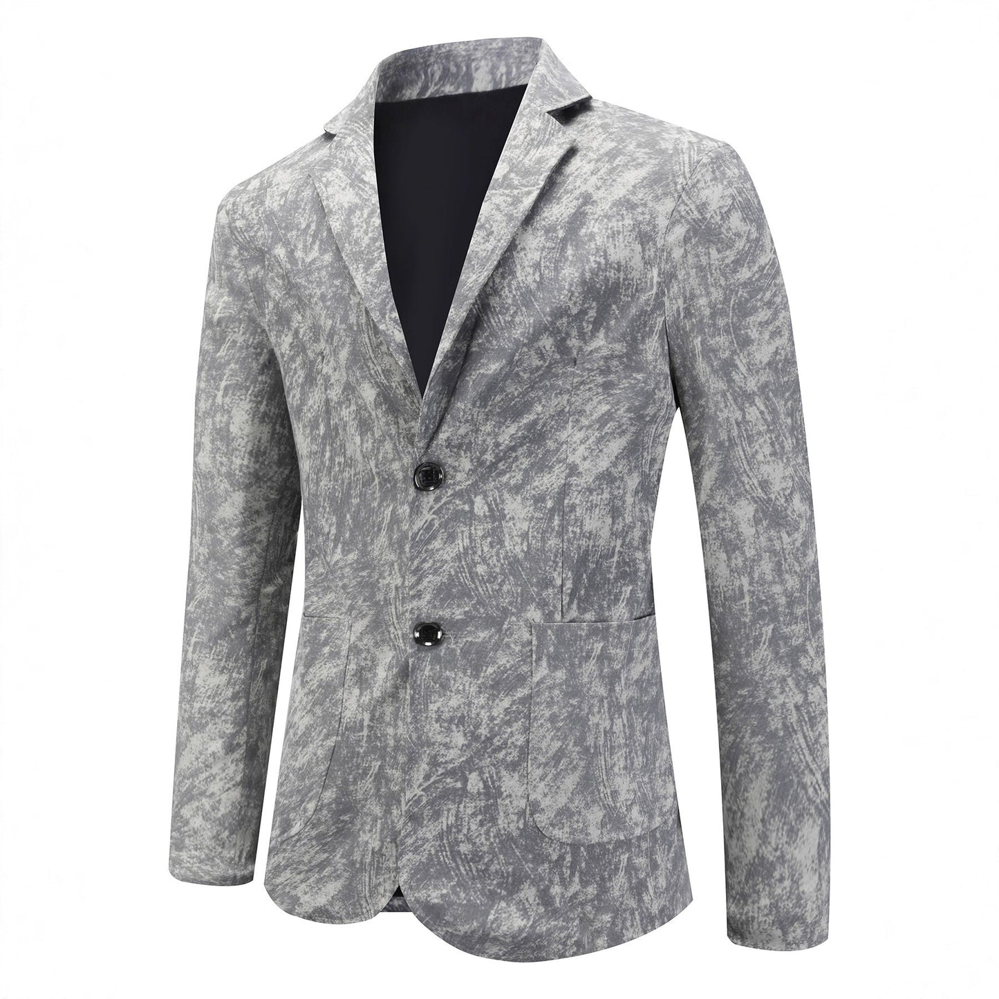 Herren Blazer Modern mit Muster Elegant - BerlinGlamour