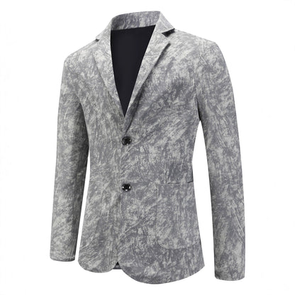 Herren Blazer Modern mit Muster Elegant - BerlinGlamour