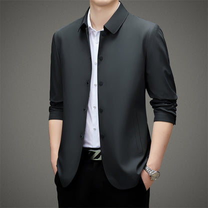 Herren Übergangsjacke atmungsaktiv mit Taschen Modern