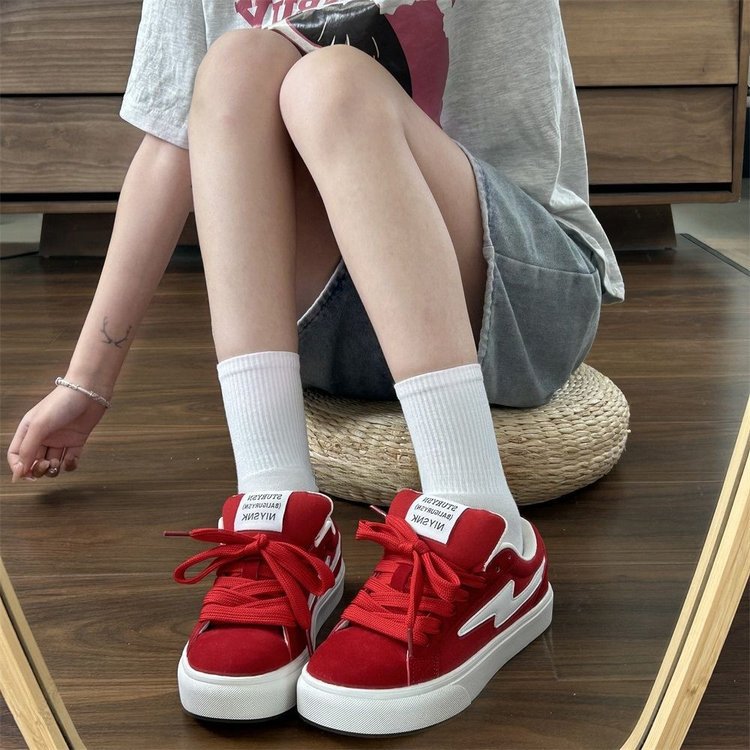 Damen Sneaker Sportlich Elegant Weich Laufsohle