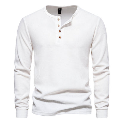 Herren Langarmhemden Knopfleiste Modern Berlin Style