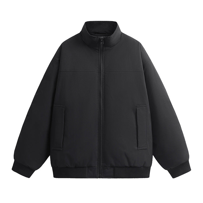 Herren Bomberjacke Modern mit Kragen und Taschen