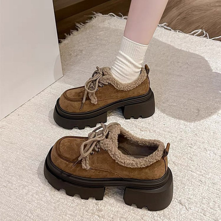 Damen Sneaker Komfort Weiche Innensohle Warm