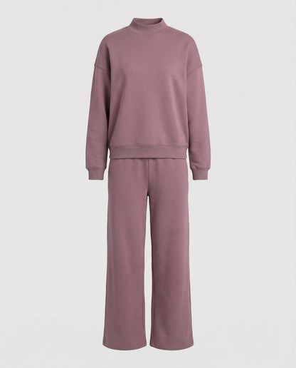 Damen Sportset Sweatshirt Hose Jogging Set Frauen