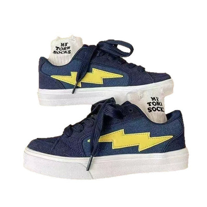 Damen Sneaker Sportschuhe Bequem Laufsohle