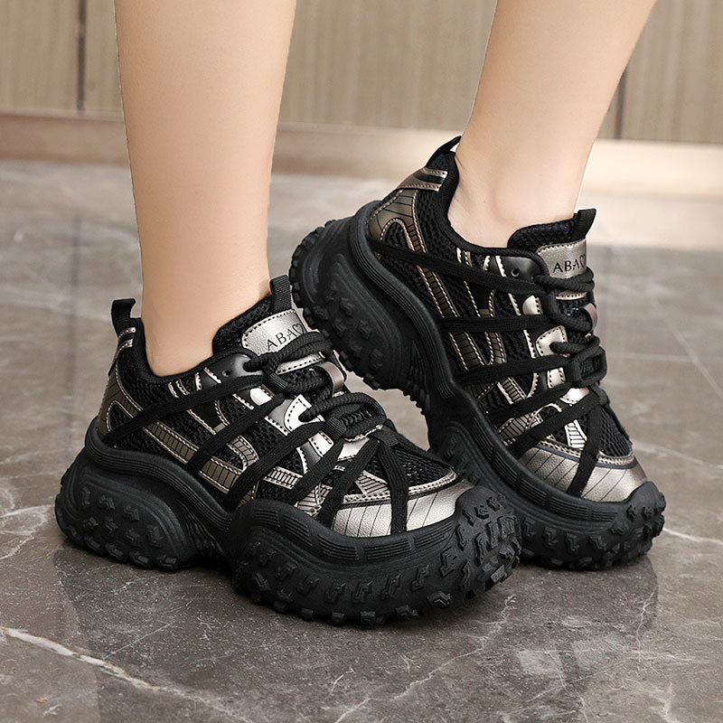 Damen Sneaker Sportlich Atmungsaktiv Outdoor Schuhe