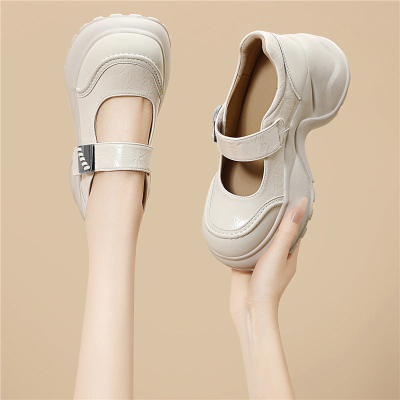 Damen Halbschuhe Bequem Verstellbar Komfort Schuhe Modern