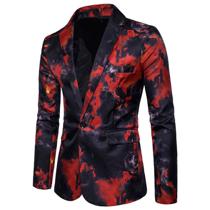 Herren Blazer Modern mit Farbverlauf Trendy