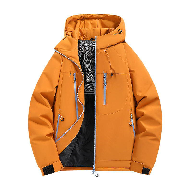 Herren Funktionsjacke Wasserdicht Winddicht Modern - BerlinGlamour