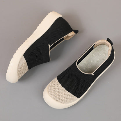 Damen Sneaker Atmungsaktiv Slip-On mit weicher Sohle